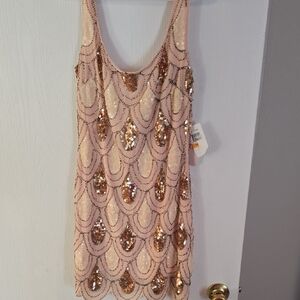 Gianni Bini Gold Embellished Tag